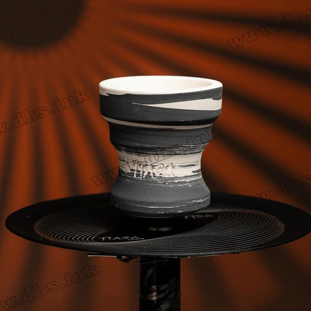 Чаша для кальяна Tiaga Hookah Flash Light - Black-White